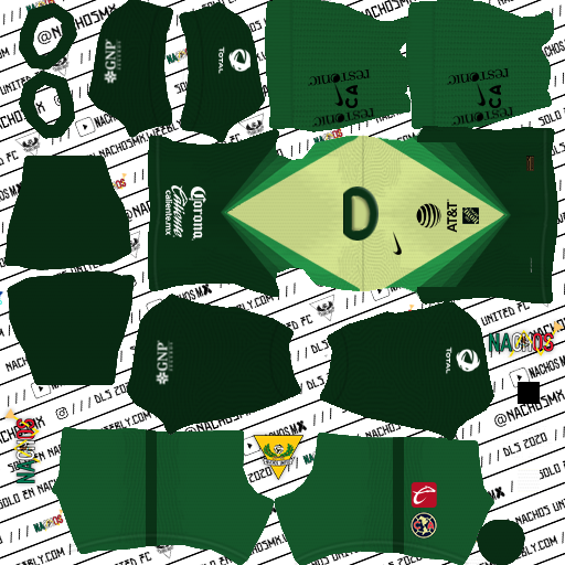 Nachos MX OFFICIAL DLS - Club América DLS Kits