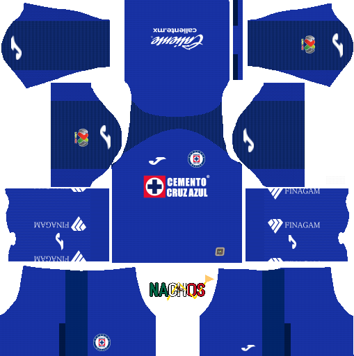 Nachos MX OFFICIAL DLS - Cruz Azul DLS Kits