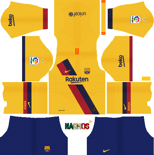barcelona kit dream league 2020