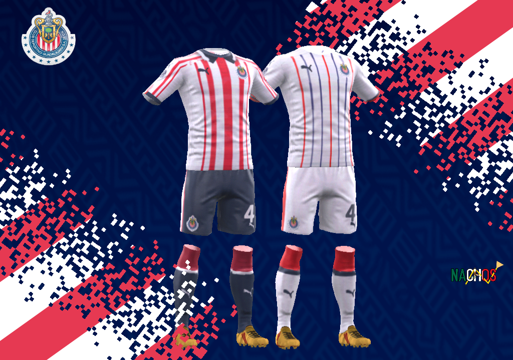 Chivas 2019 Dream League Soccer 2018 DLS Kits - Nachos MX ...